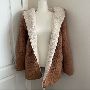 Teddy Bear Plush Sherpa Jacket